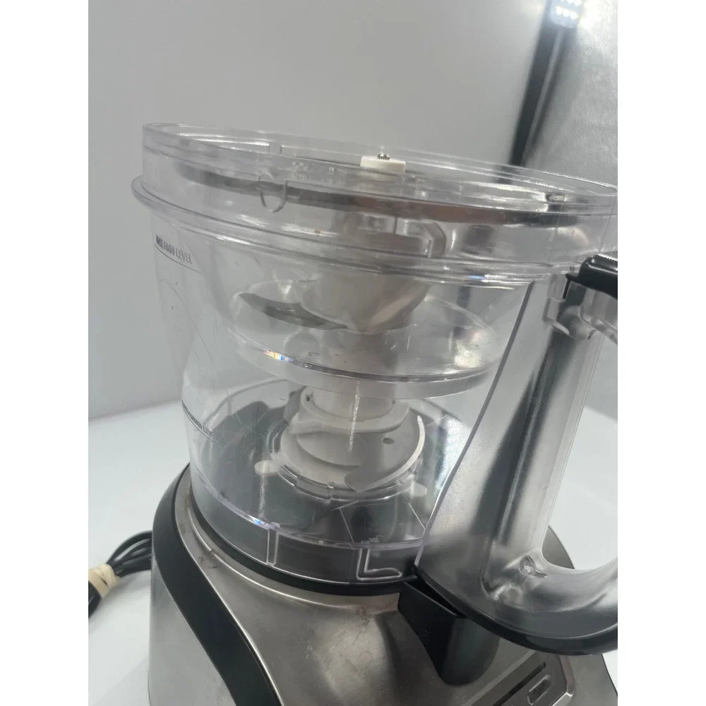 Farberware‎ Food Processor Stainless Steel Black Dough Slice Shred Chop 1258